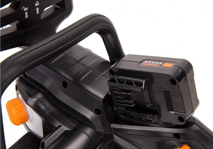 Аккумуляторная цепная пила Worx WG381E.9 без АКБ и З/У