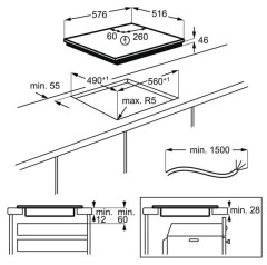 Индукционная варочная панель AEG IKR 64301 XB