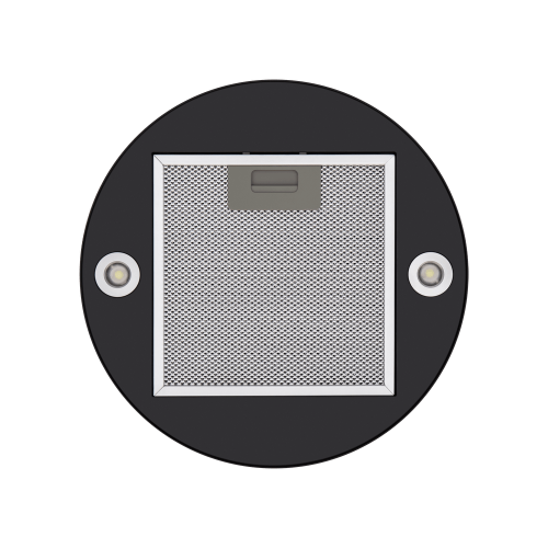 Островная вытяжка MAUNFELD Lee Light Isla 35 черный в 1-й коробке