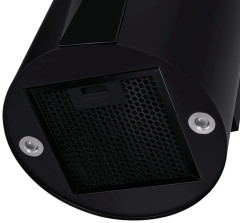 Островная вытяжка Maunfeld Lee Light Isla 35 Sensor черный