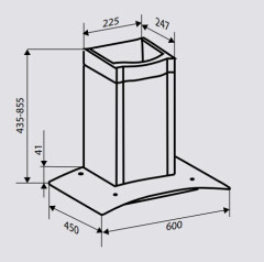 Кухонная вытяжка Zigmund &amp; Shtain K 247.61 B