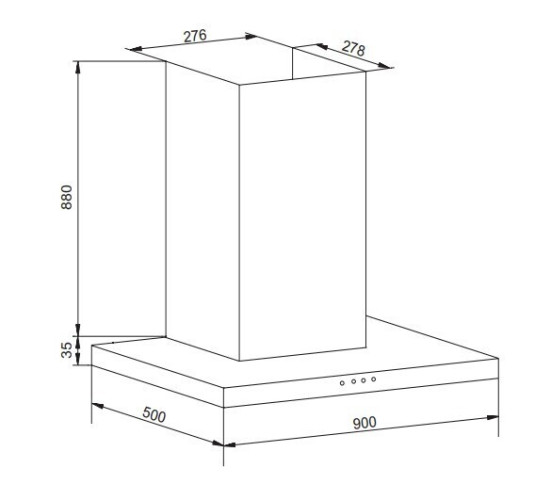 Кухонная вытяжка Hansa OKP 931 TH
