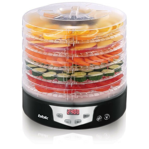 Сушилка для овощей BBK BDH305D черный/серебро