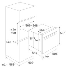 Электрический духовой шкаф Teka HLB 840 P BLACK SS