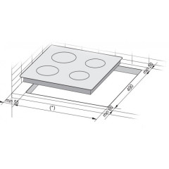 Электрическая варочная панель Hansa BHCI 66388