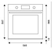 Электрический духовой шкаф Bertazzoni F6011MODVTZ
