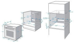 Электрический духовой шкаф Weissgauff EOM 731 PDW