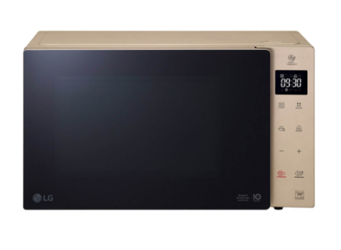 Микроволновая печь LG MS2535GISH бежевый/черный