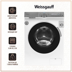 Стиральная машина Weissgauff WM 4947 DC Inverter Touch Steam