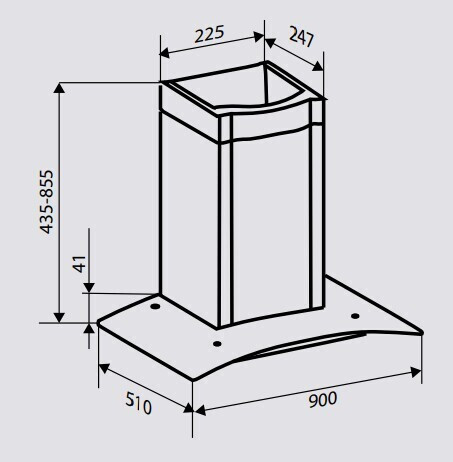 Кухонная вытяжка Zigmund & Shtain K 247.91 B