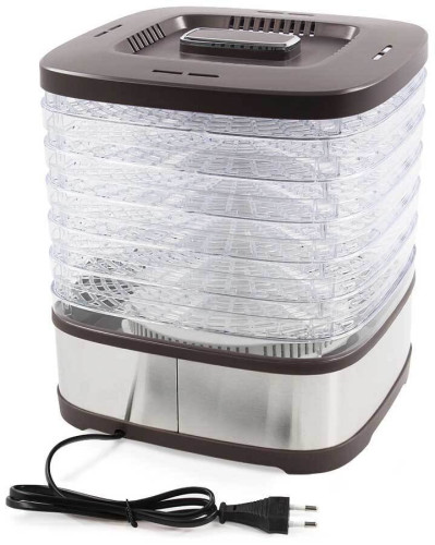 Сушилка для овощей и фруктов Marta MT-1876 коричневый оникс