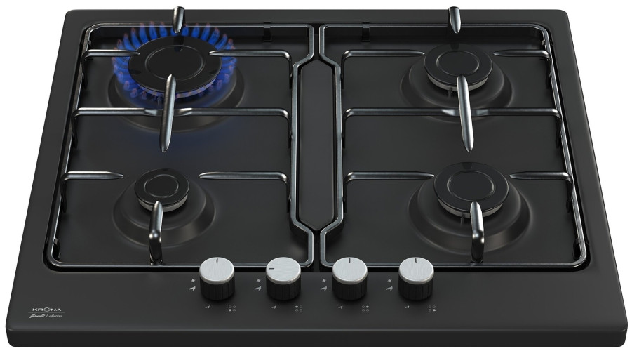 Газовая варочная панель Krona ORTICA 60 BL