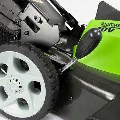Газонокосилка аккумуляторная GREENWORKS G40LM45K2 2500107UA