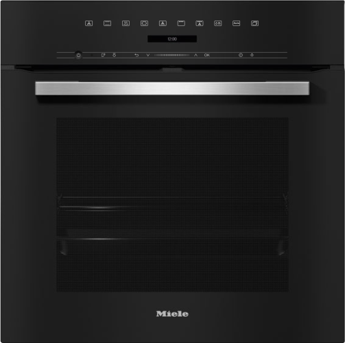 Электрический духовой шкаф Miele DGC 7151 Obsidian Black, черный обсидиан