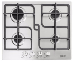 Газовая варочная панель RICCI RGN-ST4001IX