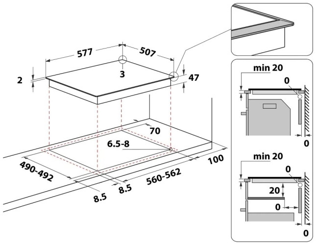 Электрическая варочная панель Hotpoint-Ariston HAR 641 X