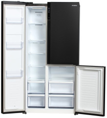 Холодильник Hyundai CS5073FV  черная сталь