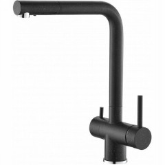 Смеситель для кухни Alveus Aquila G91 Carbon черный 1139808