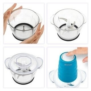 Измельчитель Kitfort КТ-3017-4 оранжевый