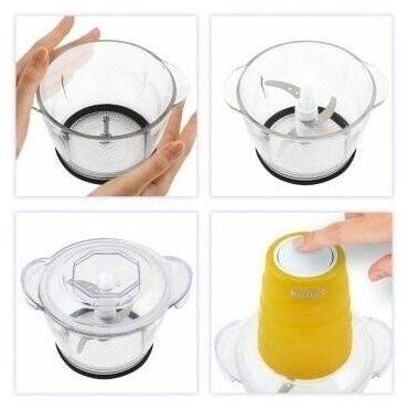 Измельчитель Kitfort КТ-3017-4 оранжевый