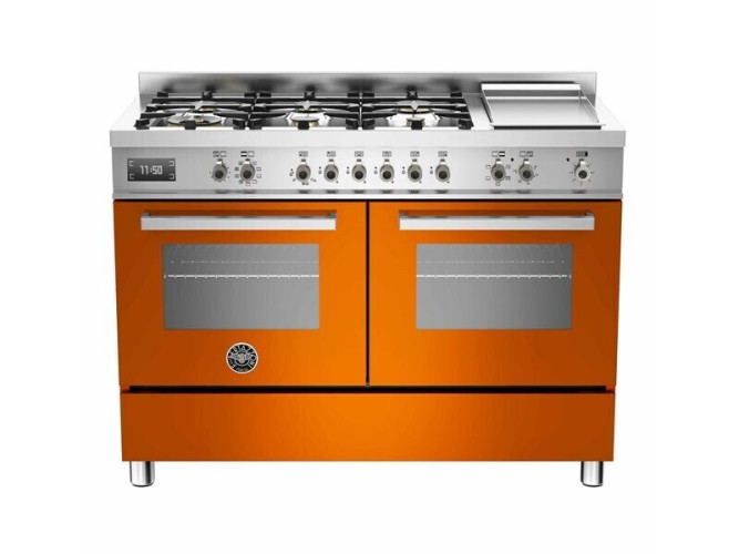 Комбинированная плита Bertazzoni PRO120 6G MFE D ART