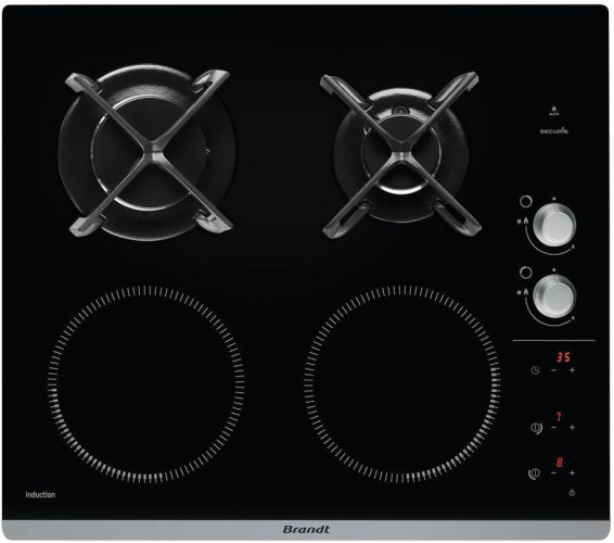 Электрическая варочная панель BRANDT BPI6414BM