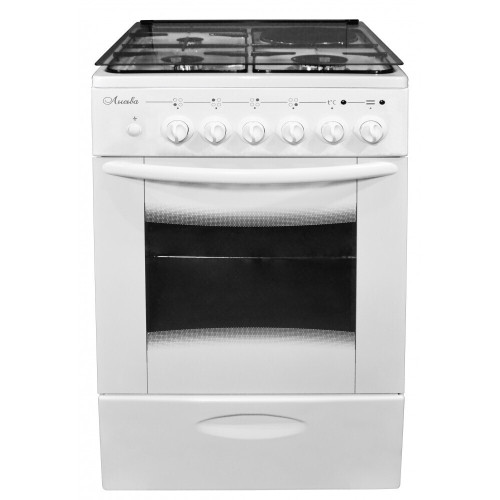 Комбинированная плита Лысьва ЭГ 1/3г14 МС-2у белый стеклянная крышка