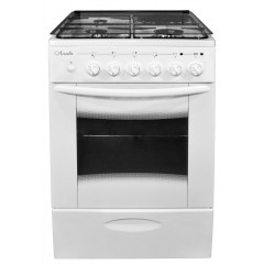 Комбинированная плита Лысьва ЭГ 1/3г14 МС-2у белый стеклянная крышка