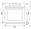 Электрический духовой шкаф Bertazzoni F6011MODPTZ