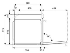 Электрический духовой шкаф Bertazzoni F6011MODPTZ