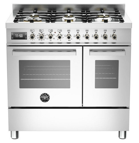 Комбинированная плита Bertazzoni PRO906MFEDXT