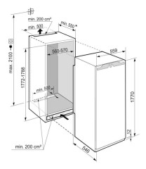 Встраиваемая морозильная камера Liebherr SIFNe 5178