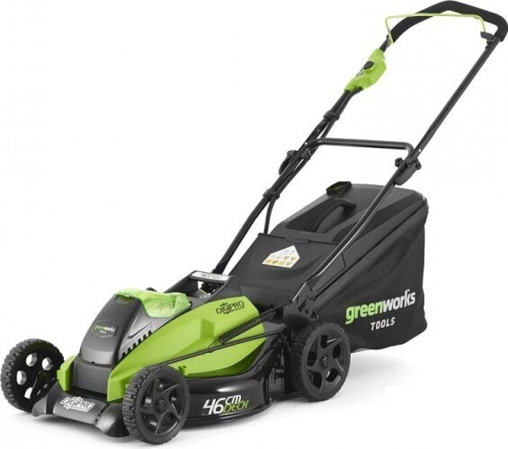 Газонокосилка аккумуляторная GREENWORKS GD40LM45K3 2500407UE