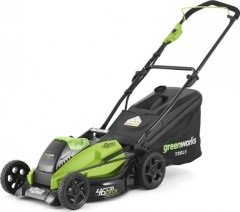 Газонокосилка аккумуляторная GREENWORKS GD40LM45K3 2500407UE