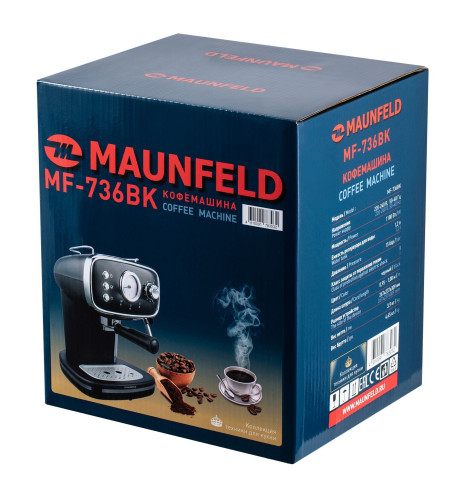 Кофемашина Maunfeld MF-736BK