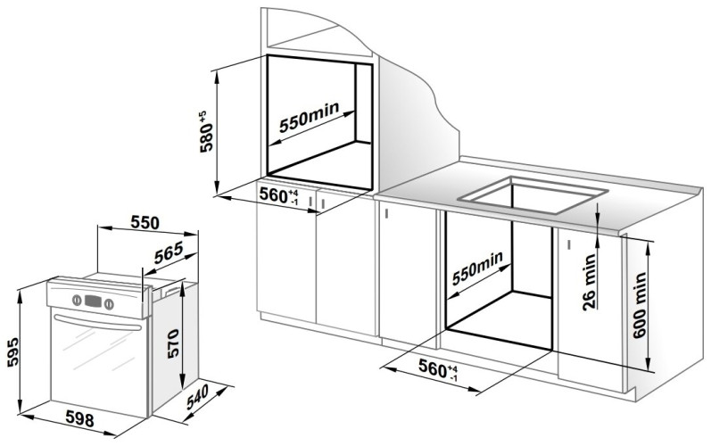 Электрический духовой шкаф GEFEST DA 622 02 AC
