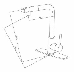 Смеситель для кухни Esko K12