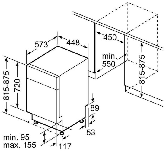 Посудомоечная машина Bosch SPU 2HKW57S