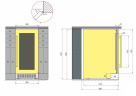Винный шкаф IP Industrie C 151 CF