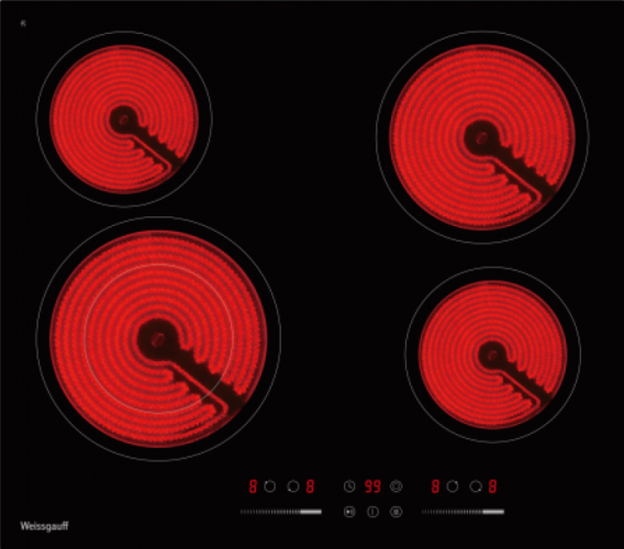 Электрическая варочная панель Weissgauff HV 641 BSG
