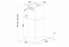 Кухонная вытяжка Simfer 8630 SM