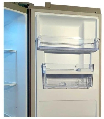 Холодильник Ginzzu NFK-521 сталь