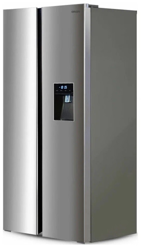 Холодильник Ginzzu NFK-521 сталь