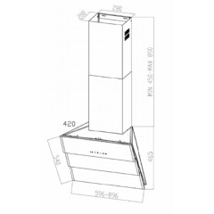 Кухонная вытяжка Zigmund &amp; Shtain K 219.61 V