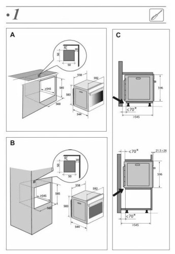 Электрический духовой шкаф De Dietrich DOP 7574 G