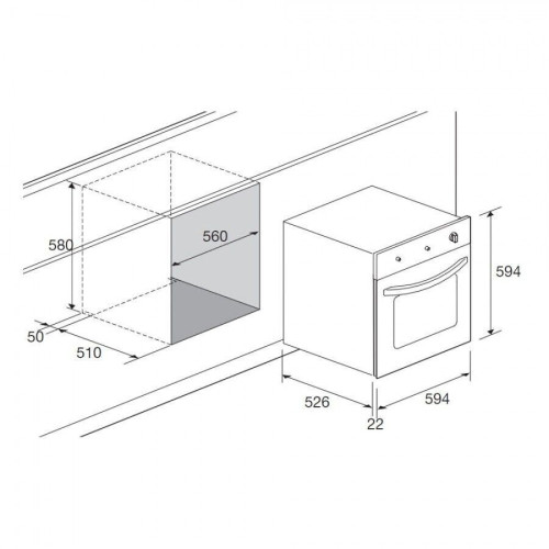 Электрический духовой шкаф Lofra FRNM69EE/A