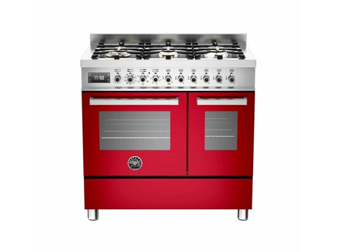 Комбинированная плита Bertazzoni PRO90 6 MFE D ROT