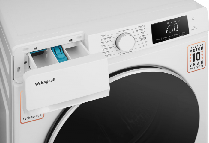 Стиральная машина Weissgauff WMD 61212 Inverter Steam