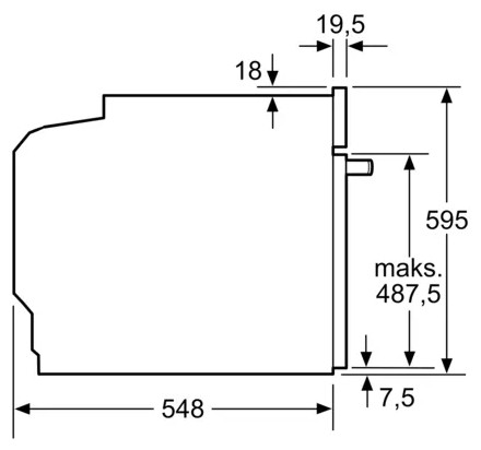Электрический духовой шкаф Bosch HBG 632 BB1S