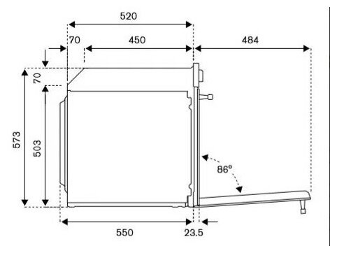Электрический духовой шкаф Bertazzoni F6011MODPLZ